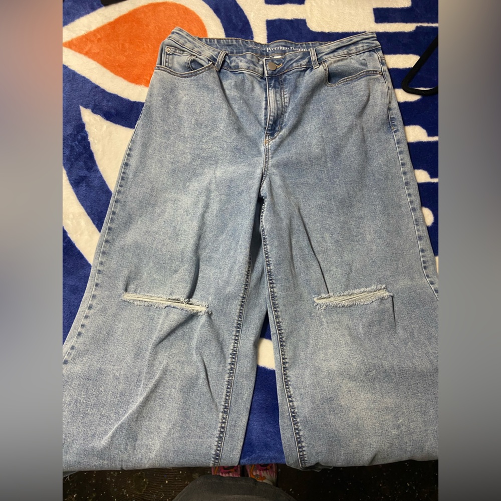 Addition Elle wide leg Light Blue Jeans